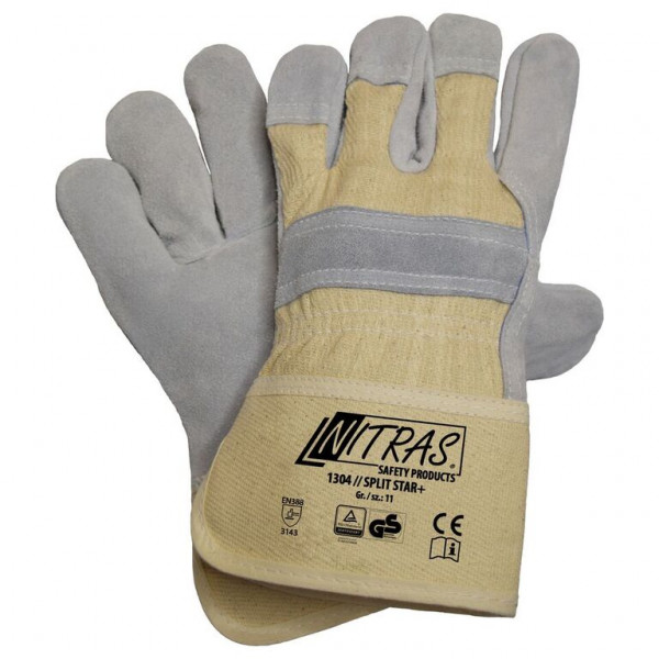 Rindspaltleder Handschuh 1304