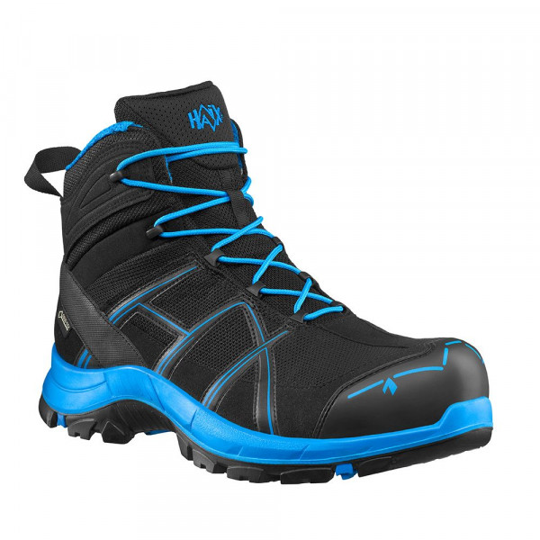 Sicherheitsstiefel Black Eagle Safety 40.1 Mid Black-Blue ESD S3