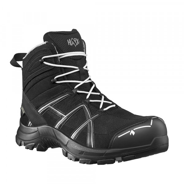 Sicherheitsstiefel Black Eagle Safety 40.1 Mid Black-Silver S3 ESD