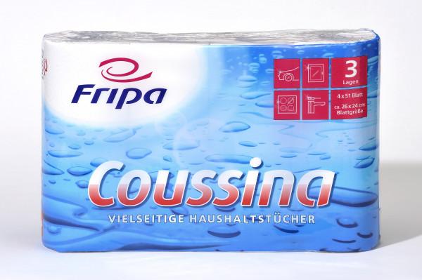 Wischtücher/Haushaltstücher Cousina 32 Rollen