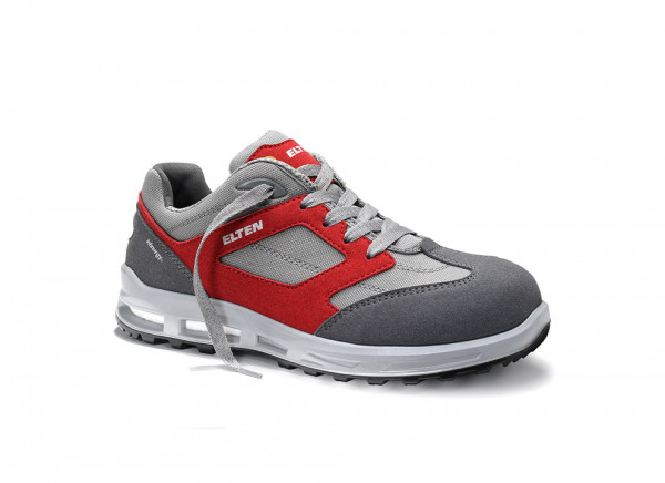 Sicherheitshalbschuhe Travis XXT Grey-Red Low S2 ESD